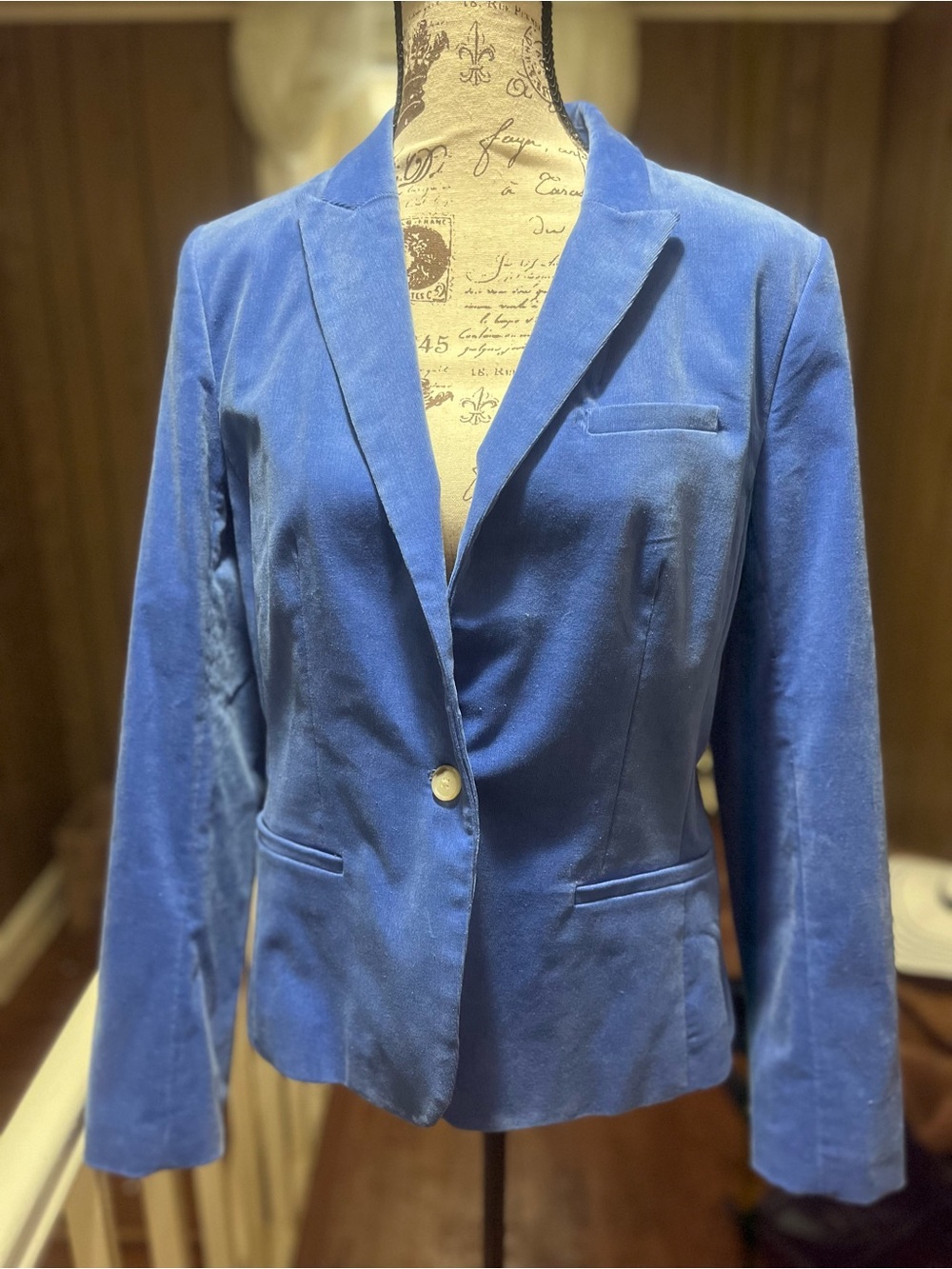 NWT/Banana Republic Corduroy Single-Button Blazer